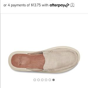 Sanuk Slip on mule You Got My Back Hemp